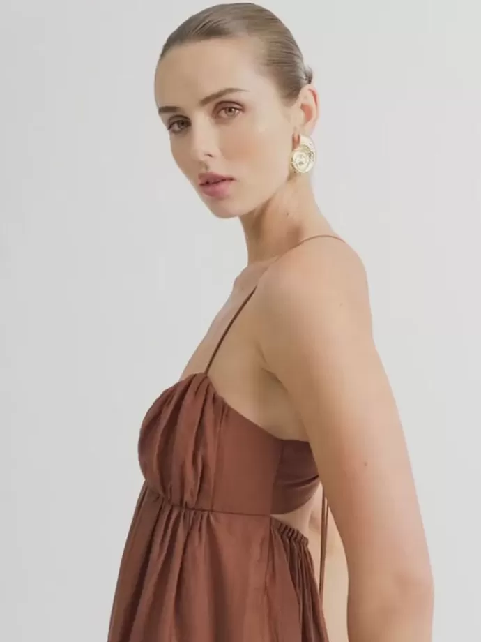 Fashion Amelie Maxi Dress Woman Dresses