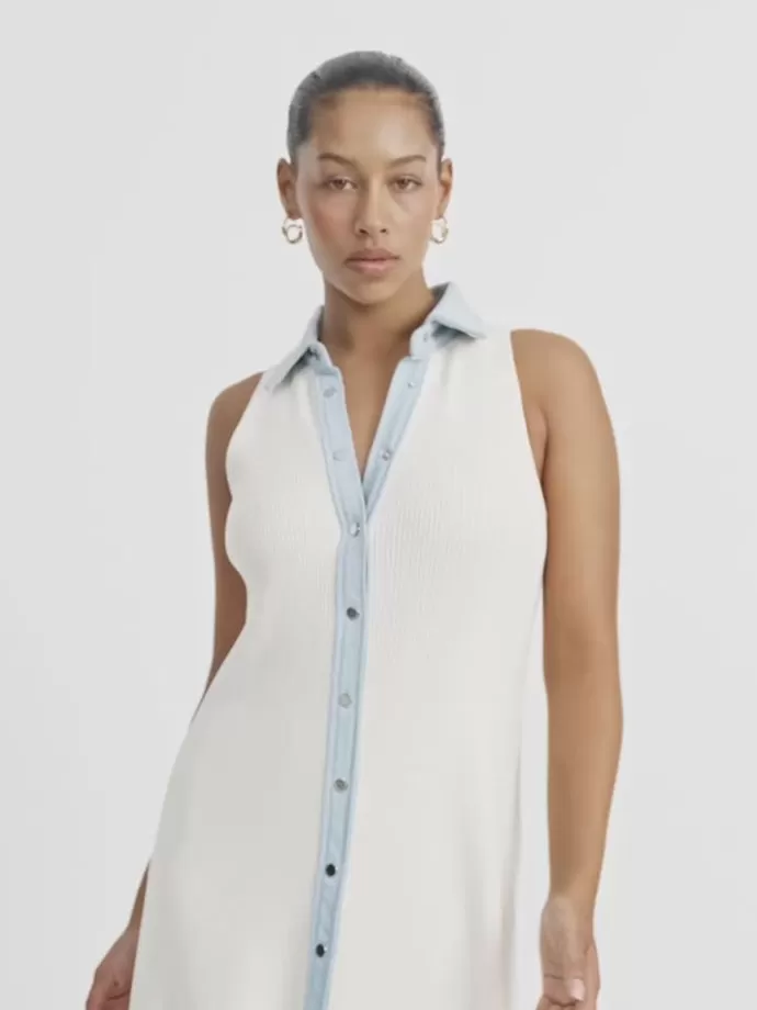 Fashion Amsterdam Knit Dress Woman Workwear