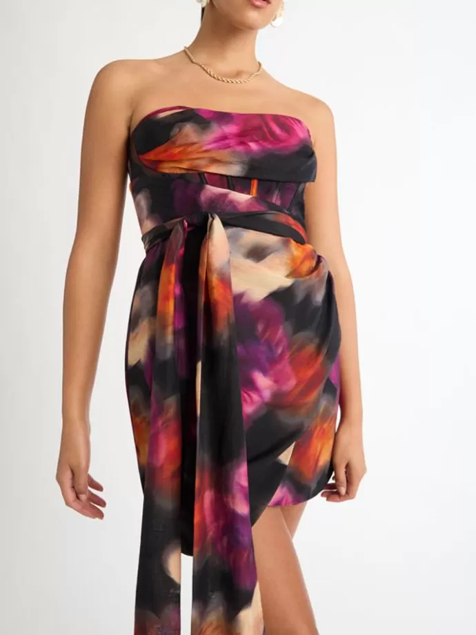 Fashion Autumn Haze Dress Woman Dresses