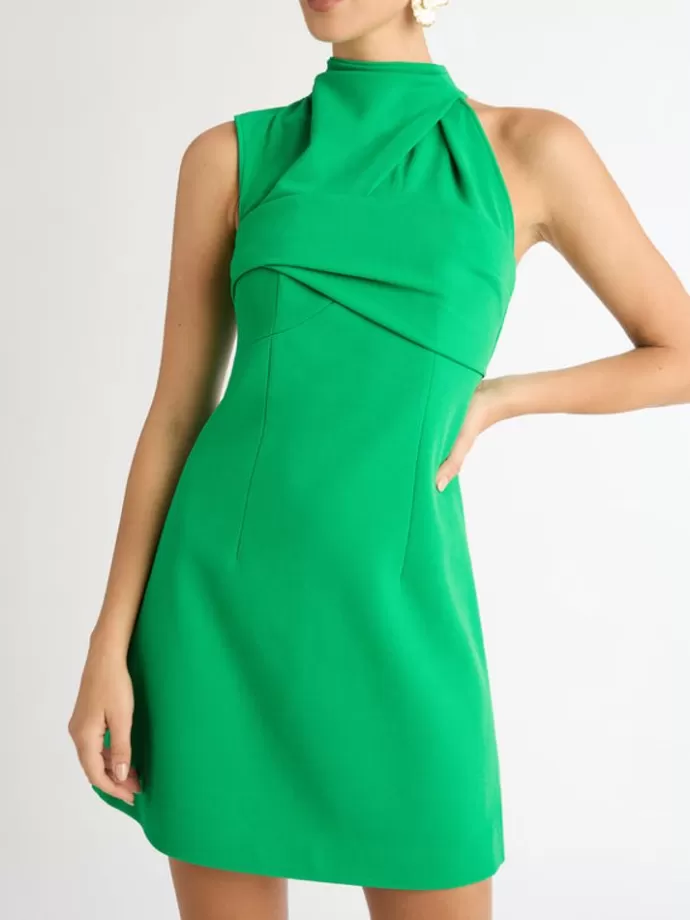 Discount Avery Mini Dress Green Woman Dresses