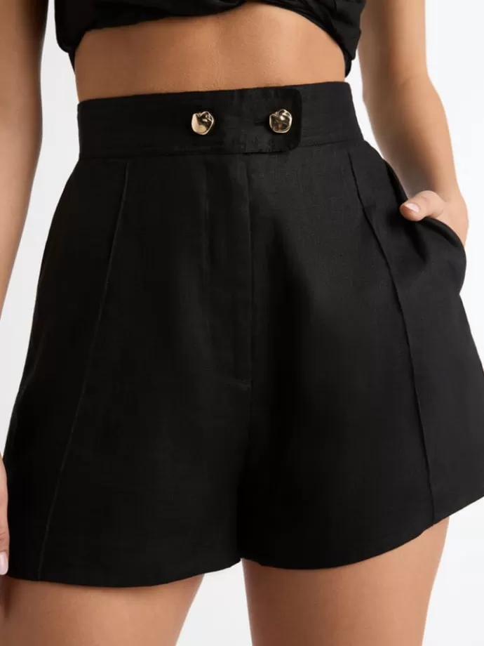 Shop Frankie Linen Short Woman Shorts