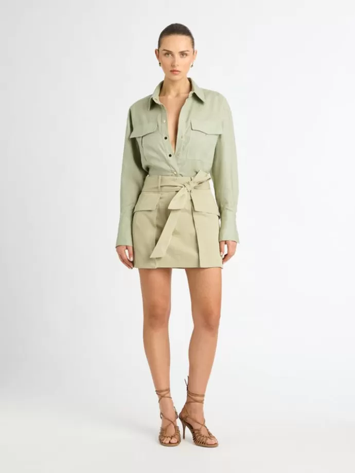 New Ivy Mini Skirt Woman Workwear