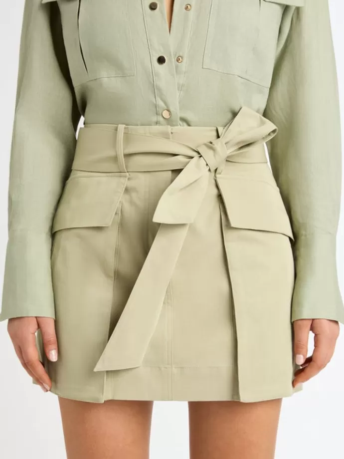 New Ivy Mini Skirt Woman Workwear