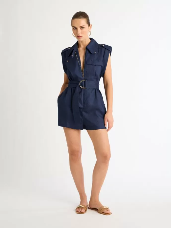 Discount Utility Playsuit Woman Workwear
