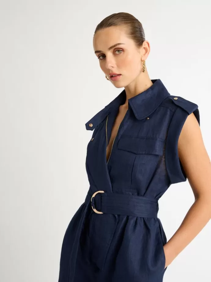 Discount Utility Playsuit Woman Workwear